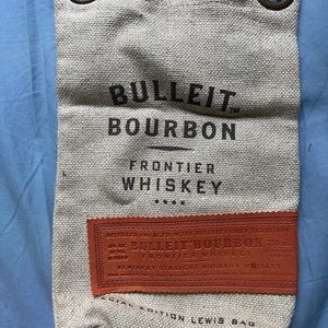 Bulleit bourbon canvas pouch